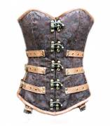 Exquisite Brown Sexy Overbust Corset Exquisite Brown Sexy Overbust Corset